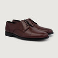 Attorney Derby Kastanienbraun Lederschuhe für Herren