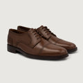 Dirk Brogues Derby Braun Lederschuhe für Herren