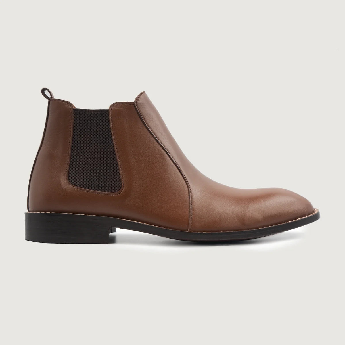 Brown Full-Grain leather Boots - Rahmengenähte Goodyear-Welt-Konstruktion & vordere Zehenkappe