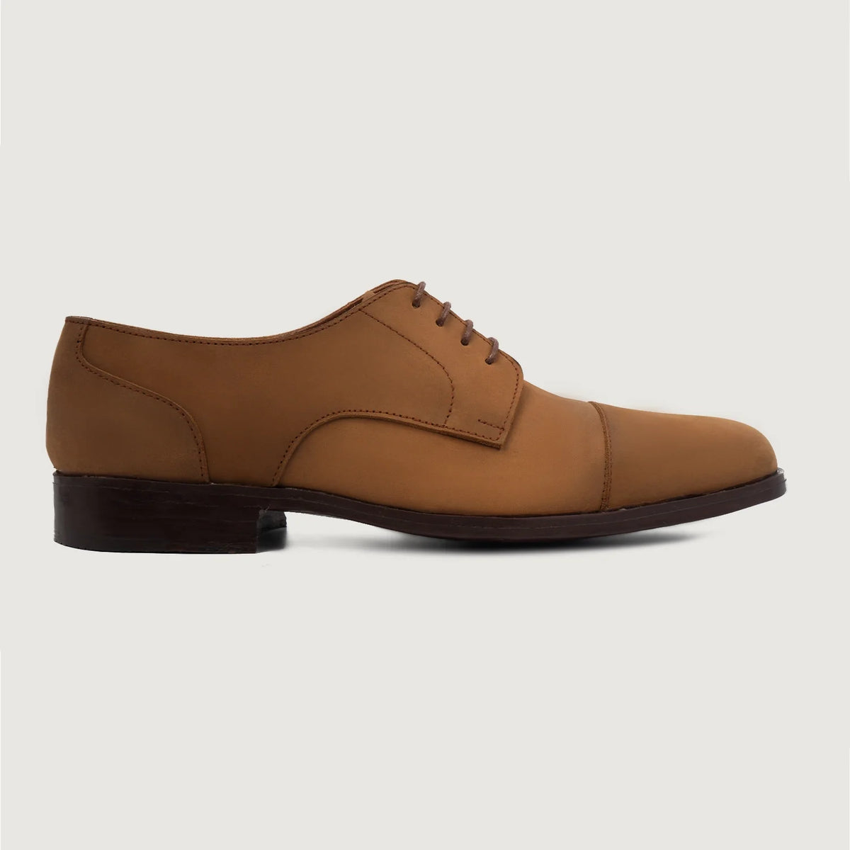 Brown Full-Grain leather Shoes - Rahmengenähte Goodyear-Welt-Konstruktion & vordere Zehenkappe