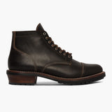 Classic Full-Grain leather Boots - Goodyear Welt Construction & Front Toe Box Detail