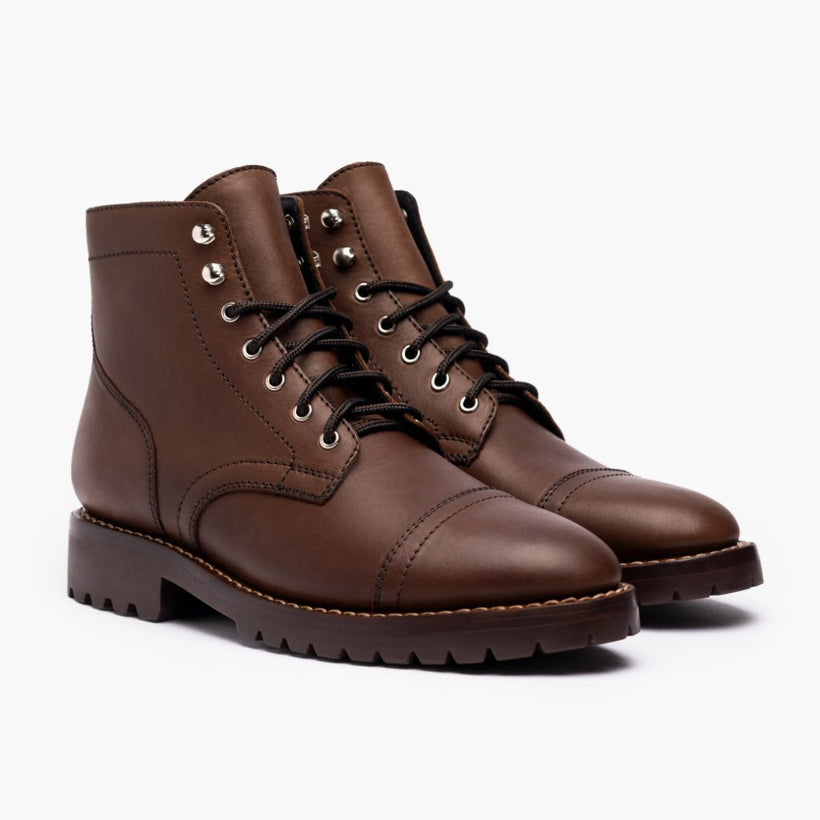 Captain StormKing® Whiskey Leather Boots für Herren