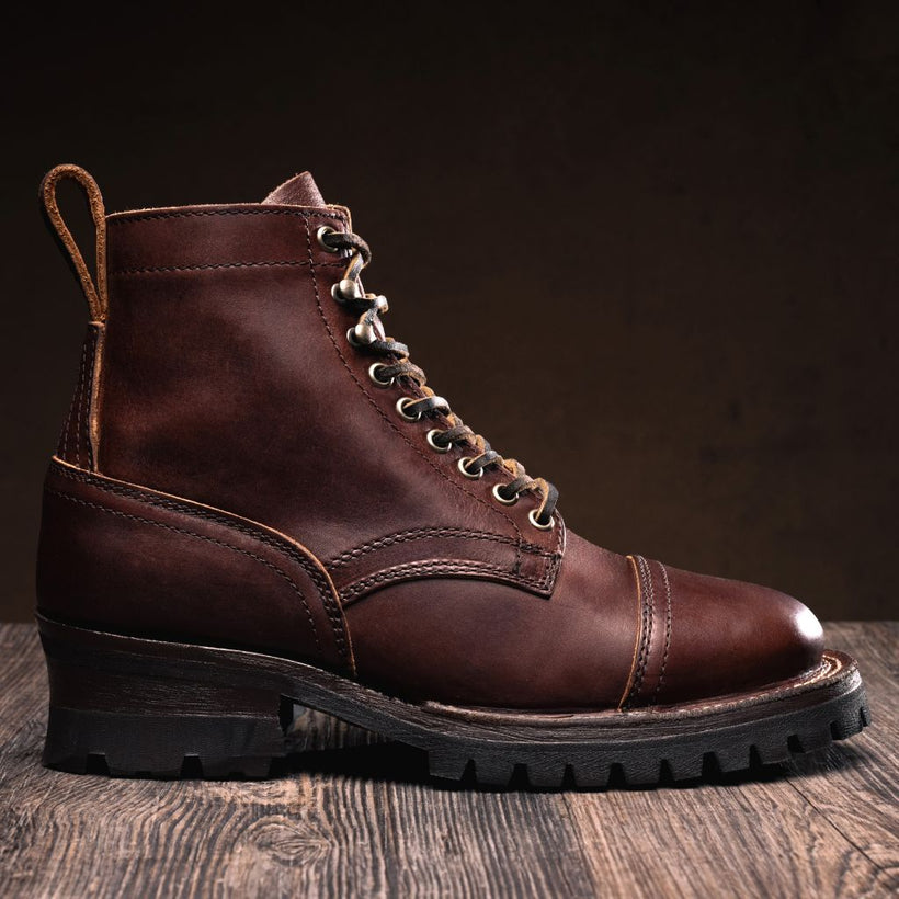 Challenger Whiskey Leather Boots für Herren