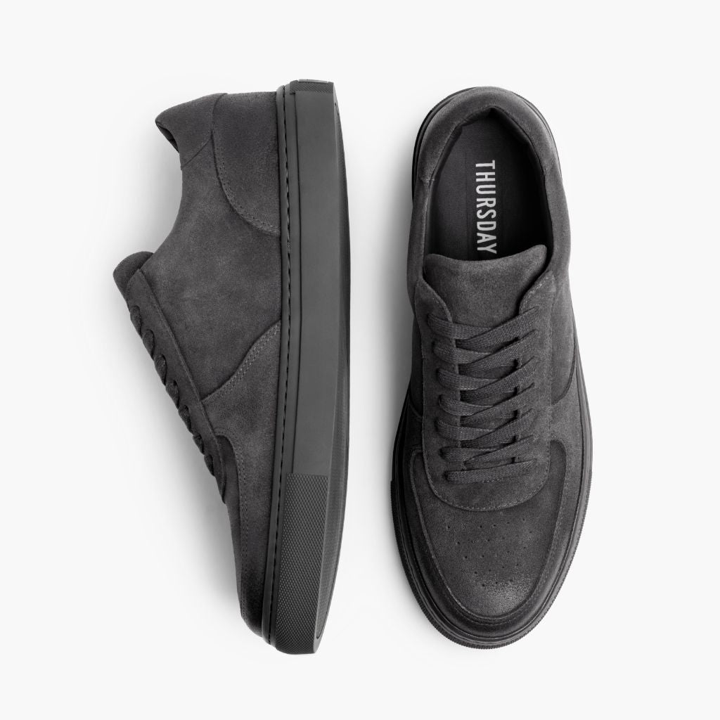 Court Smoke Leder-Sneaker für Herren - Verstärkte Fersenkappe & präzise Doppelnaht