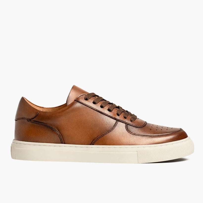 Court Toffee x Off-Weiß Leather Sneakers für Herren