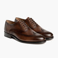Aviator Zimtbraun Lederschuhe für Herren