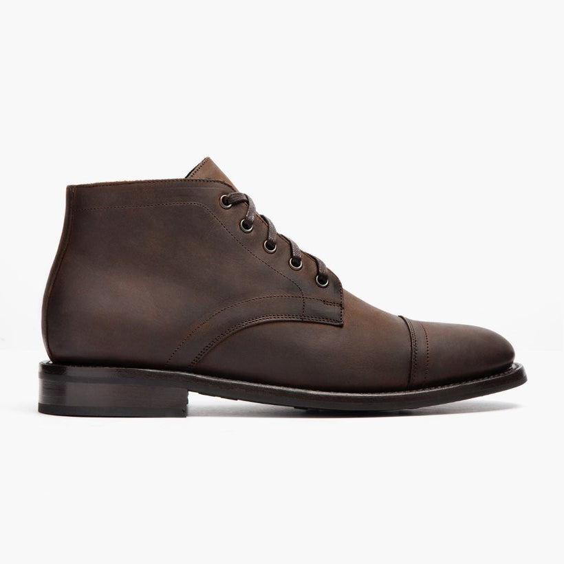 Cadet Tobacco Leather Boots für Herren