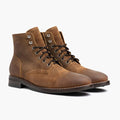 Captain Safari-Beige Lederstiefel für Herren