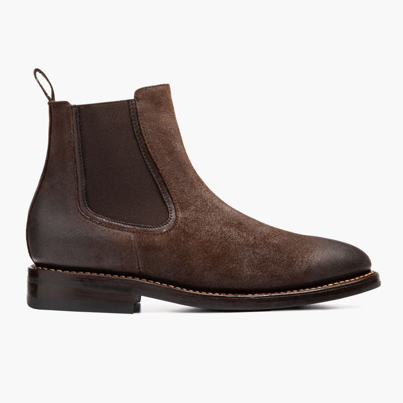 Duke Chocolate Suede Leather Boots für Herren