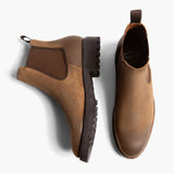 Legend Safari Leather Boots - Reinforced Heel Counter & Precision Double-Row Stitching Detail