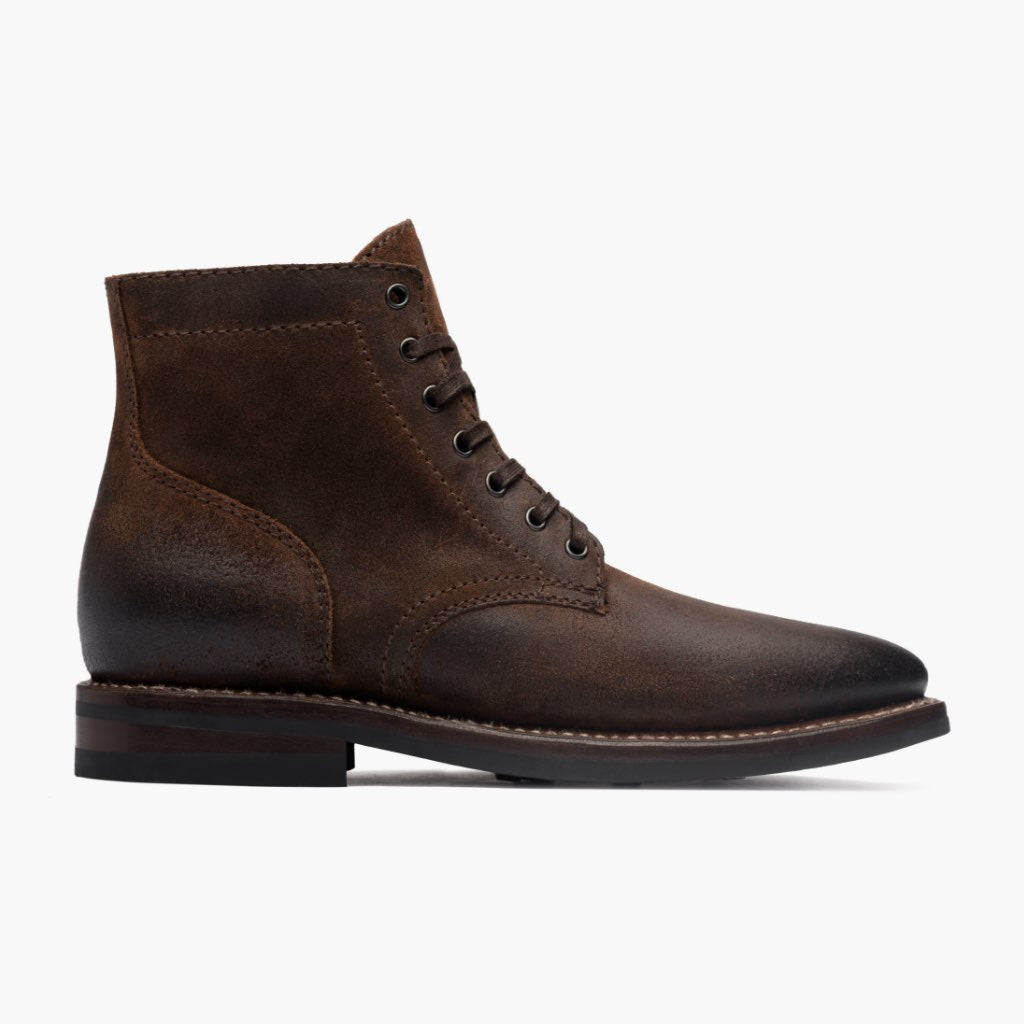 Mocha Full-Grain leather Boots - Rahmengenähte Goodyear-Welt-Konstruktion & vordere Zehenkappe