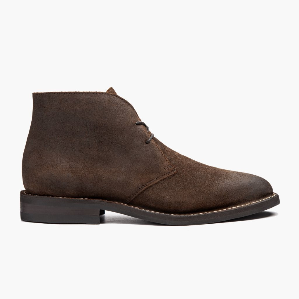 Mocha Full-Grain leather Boots - Rahmengenähte Goodyear-Welt-Konstruktion & vordere Zehenkappe