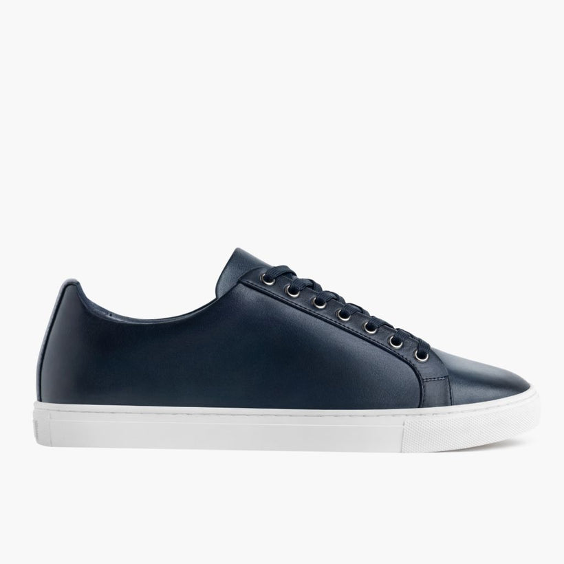 Premier Low Top Deep Blau Leather Sneakers für Herren