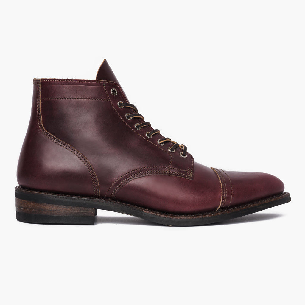 Classic Full-Grain leather Boots - Rahmengenähte Goodyear-Welt-Konstruktion & vordere Zehenkappe