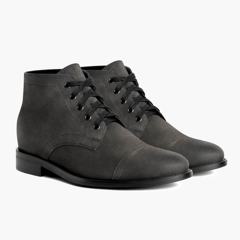 Cadet Shadow Grau Leather Boots für Herren