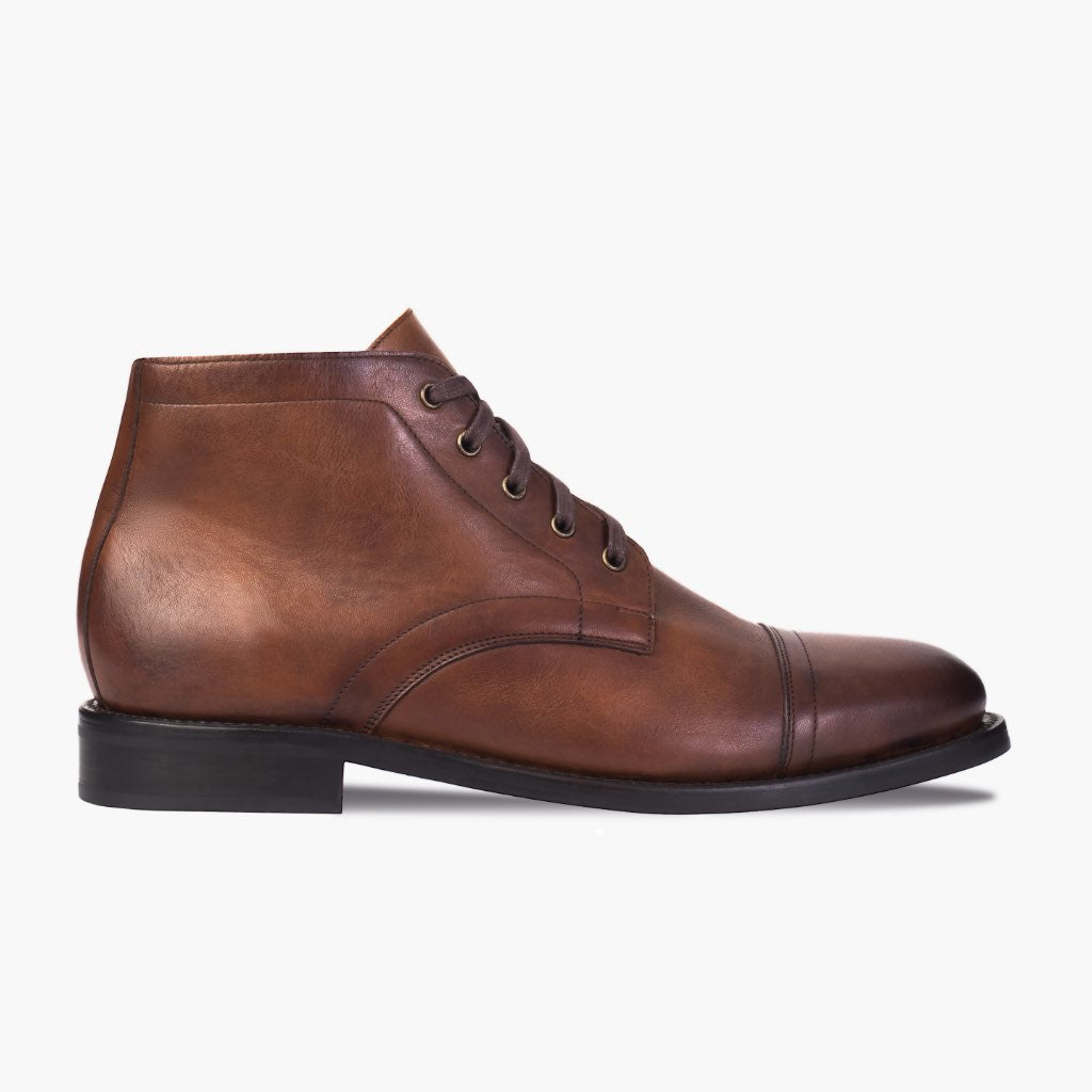 Classic Full-Grain leather Boots - Rahmengenähte Goodyear-Welt-Konstruktion & vordere Zehenkappe