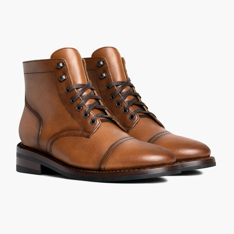 Captain Toffee Leather Boots für Herren