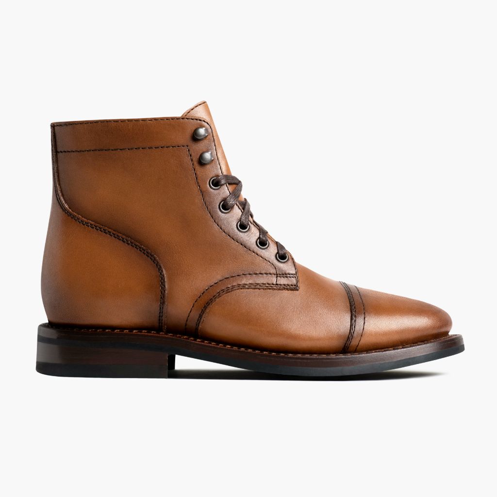 Classic Full-Grain leather Boots - Rahmengenähte Goodyear-Welt-Konstruktion & vordere Zehenkappe