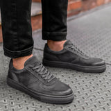 Styled On-Foot Perspective Demonstrating Ankle Fit & Silhouette on Model