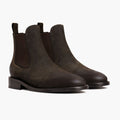 Duke Dunkeloliv Suede Lederstiefel für Herren