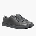 Encore Steel Grau Leder-Sneaker für Herren