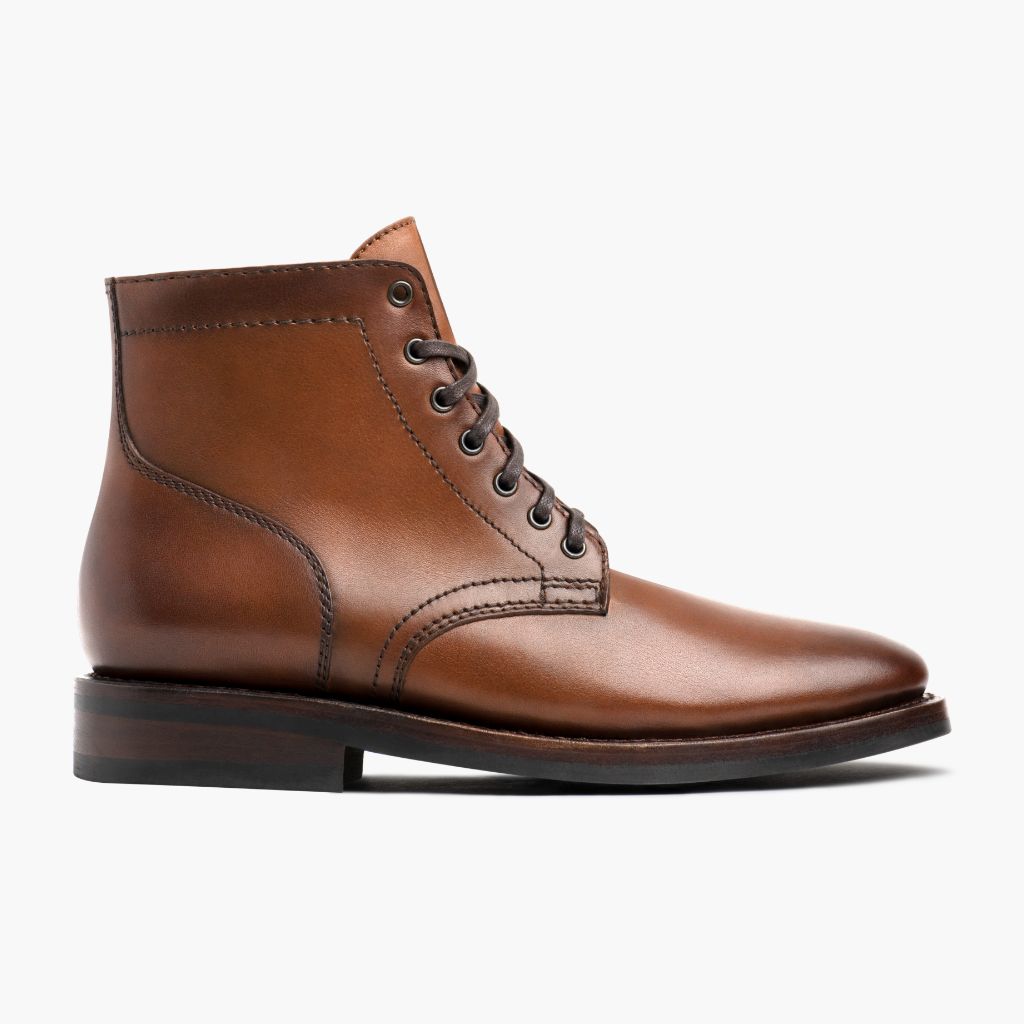 Classic Full-Grain leather Boots - Rahmengenähte Goodyear-Welt-Konstruktion & vordere Zehenkappe