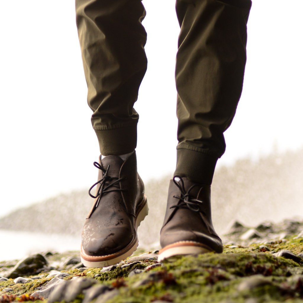Styled On-Foot Perspective Demonstrating Ankle Fit & Silhouette on Model