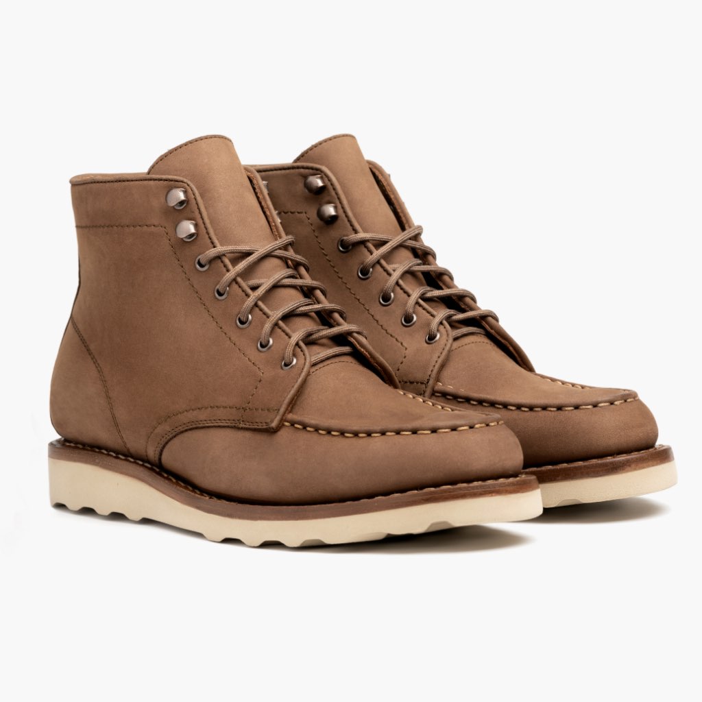 Classic Full-Grain leather Boots - Rahmengenähte Goodyear-Welt-Konstruktion & vordere Zehenkappe