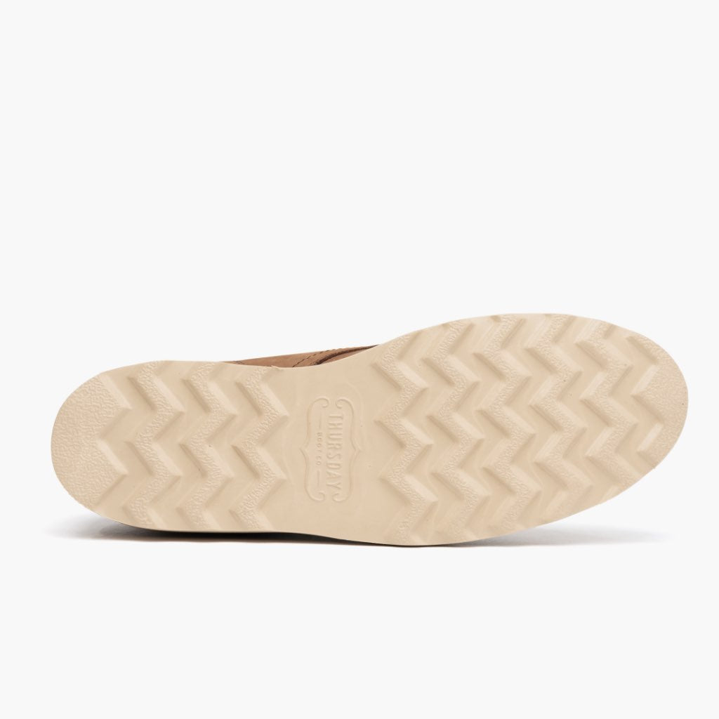 High-Traction Rubber Outsole & Lug Tread Pattern on Diplomat Pebble Lederstiefel für Damen