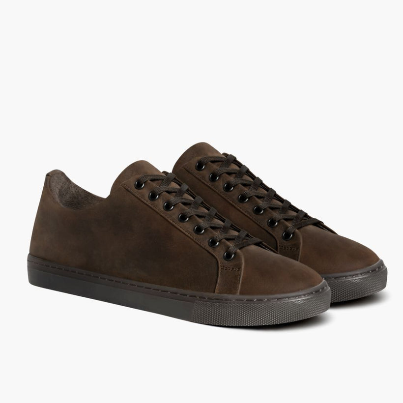 Premier Low Top Tobacco Leather Sneakers für Damen