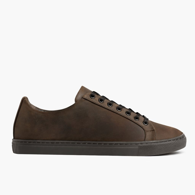 Premier Low Top Tobacco Leather Sneakers für Damen