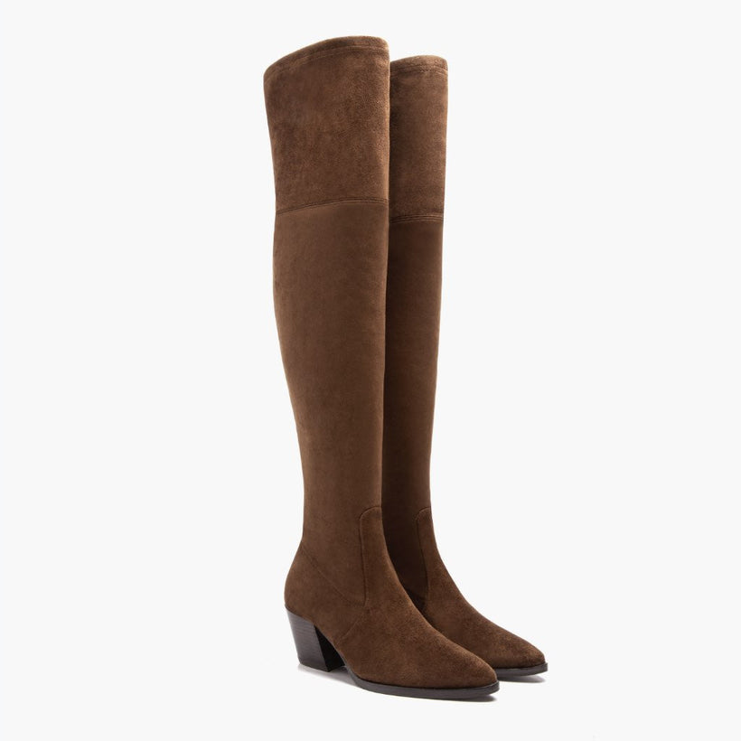 Tempest Espresso Leather Boots für Damen