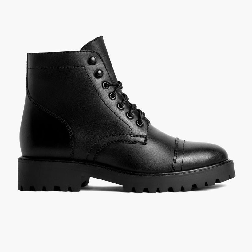 Captain Schwarz (StormKing® Edition) Leather Boots für Damen