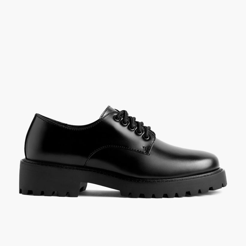 Renegade Schwarz Leather Sneakers für Damen