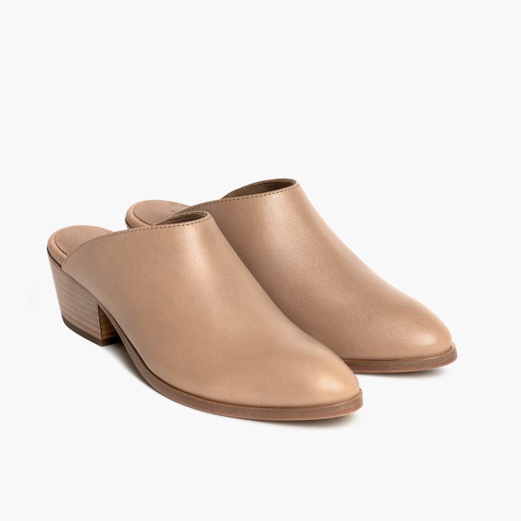 Breeze Milk Coffee Lederstiefel für Damen in Classic Full-Grain Leather - Seitenansicht | Online Kaufen