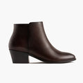 Downtown Alt-Englisch Braun Lederstiefel für Damen
