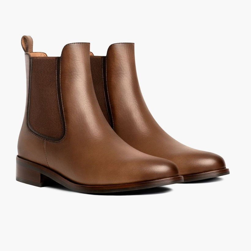 Duchess Amber Wheat Leather Boots für Damen