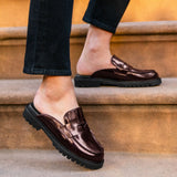 Styled On-Foot Perspective Demonstrating Ankle Fit & Silhouette on Model