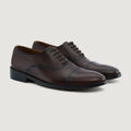 Professor Oxford Burnished Braun Lederschuhe für Herren