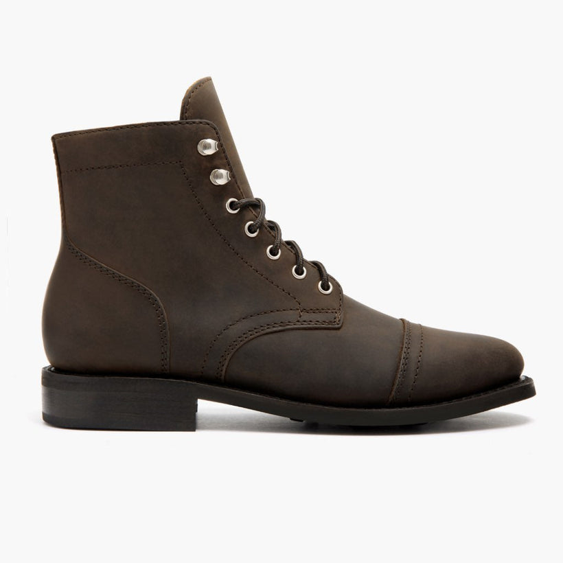 Captain Tobacco Leather Boots für Damen