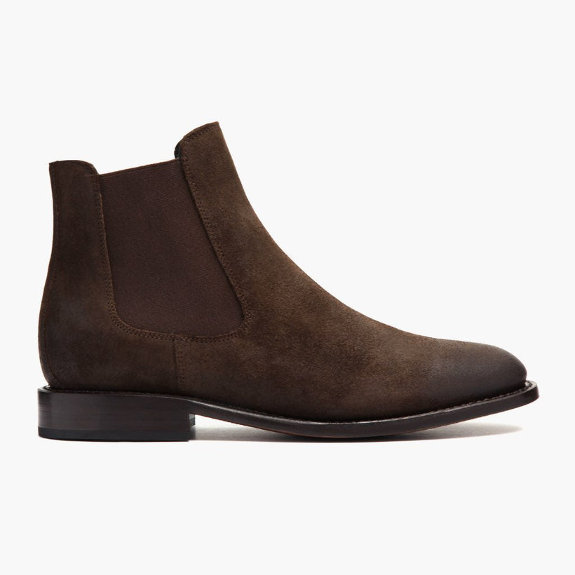 Cavalier Dark Braun Leather Boots für Herren