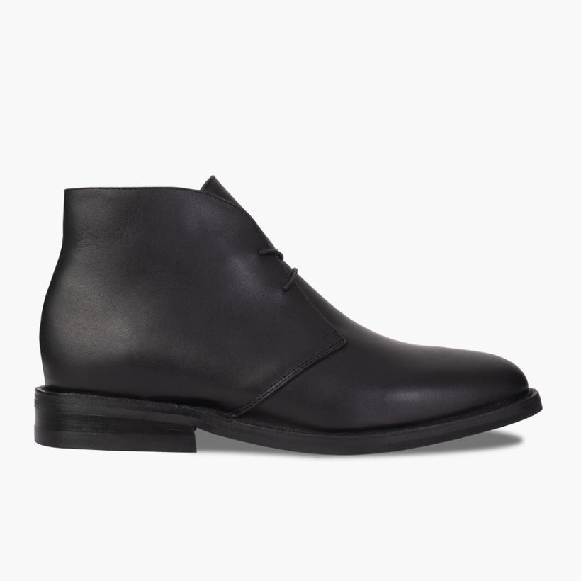 Scout Schwarz Leather Boots für Herren
