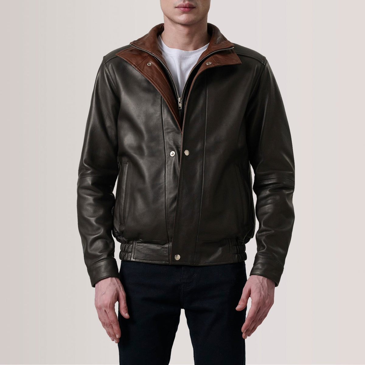 
Alfred Leder-Bomberjacke für Herren – alternate product view 4