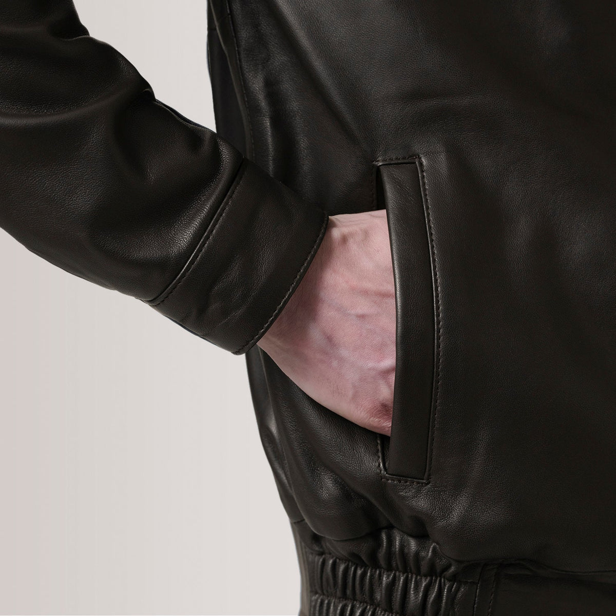 
Alfred Leder-Bomberjacke für Herren – alternate product view 6