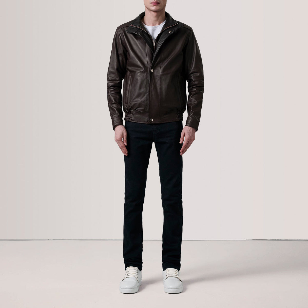 
Alfred Leder-Bomberjacke für Herren – alternate product view 2