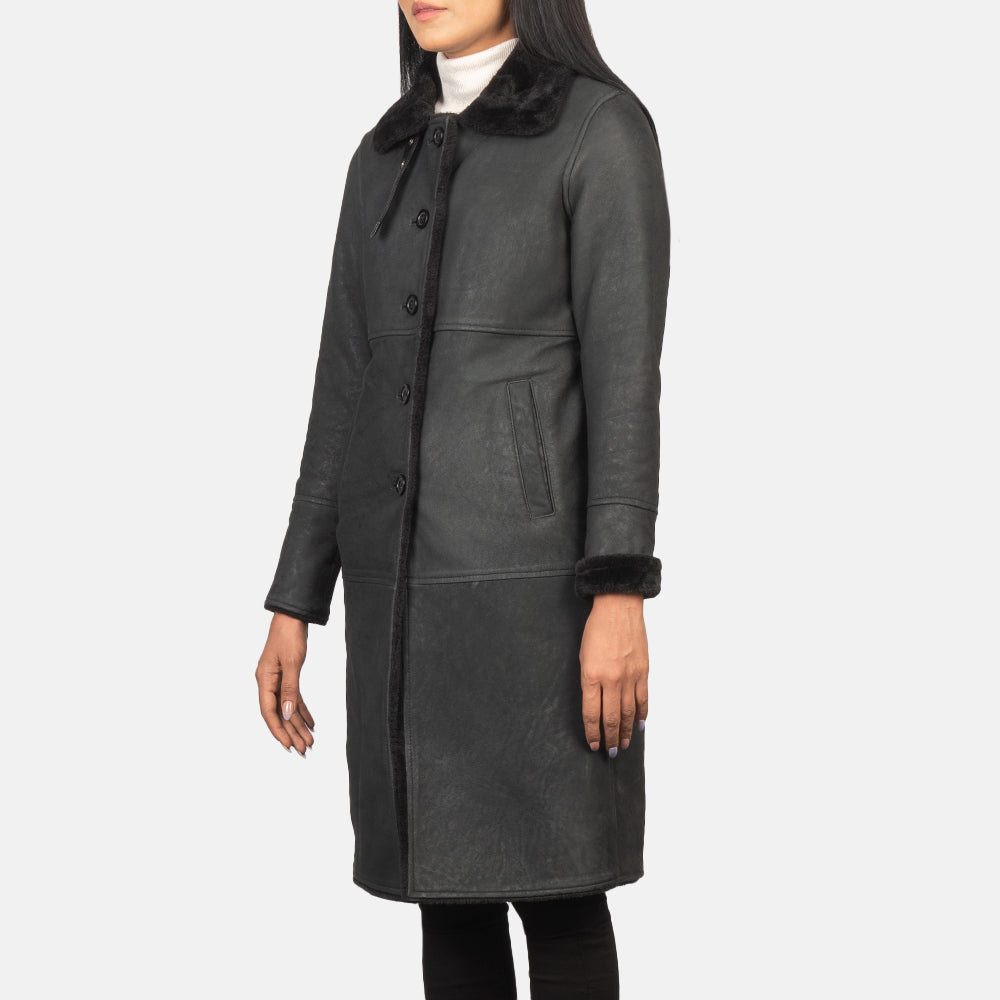 Innenansicht Showing Fully Faux Fur Lined &amp; Zwei Innentaschen
