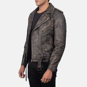 
Allaric Alley Leder-Bikerjacke für Herren – alternate product view 2
