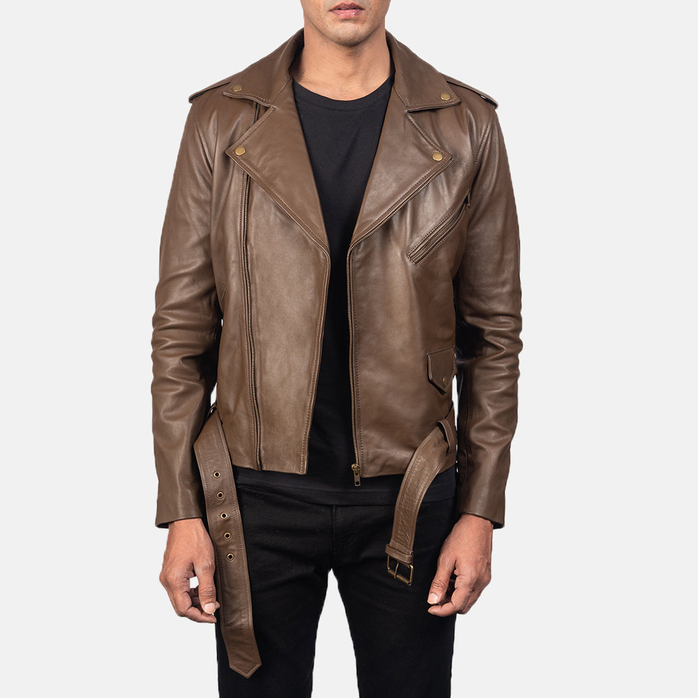 
Allaric Alley Leder-Bikerjacke für Herren – alternate product view 1