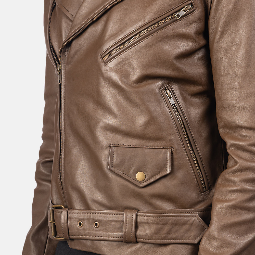 
Allaric Alley Leder-Bikerjacke für Herren – alternate product view 6