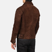 Armand Grün Leder-Bikerjacke für Herren – Zusätzliche Produktansicht 5